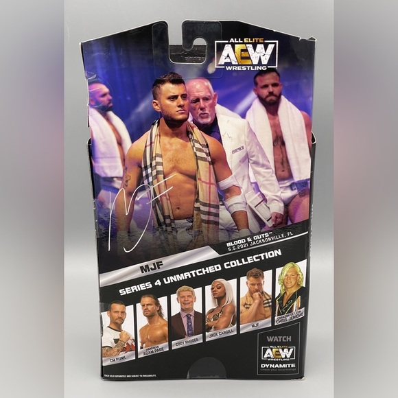 Chris Jericho & MJF Bundle AEW Unmatched Luminaries Series 4 #24 & #29 NEW - Picture 10 of 10